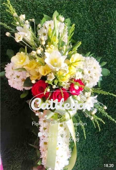 karangan bunga salib dukacita Medan