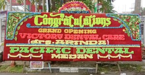 papan bunga Medan 1 mahkota artificial